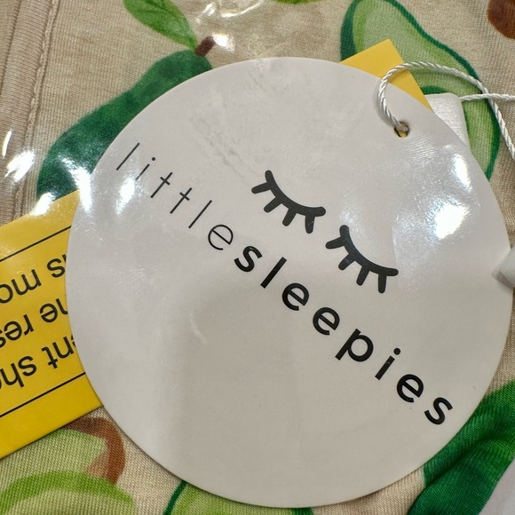 NWT Little Sleepies Avocado Toast Zippy, 0-3 Months - Picture 3 of 4